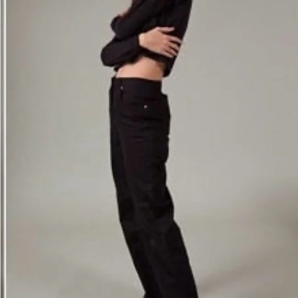 Thakoon Black High Waisted Denim pant. Sz 2. $145 - Picture 3 of 10